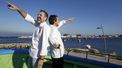 Pepe Solla de Casa Solla y Javier Olleros de Culler de Pau