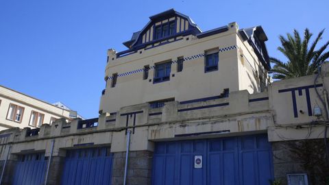 Villa Molina es uno de los chalés que González Villar proyecto en A Coruña, este está en Ciudad Jardín