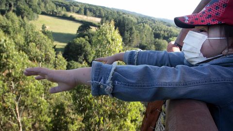 Los niños disfrutan especialmente de la experiencia del vuelo