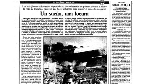 Página de La Voz del 10 de junio de 1991