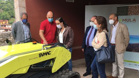 Visita al proyecto de valorización de residuos agrarios