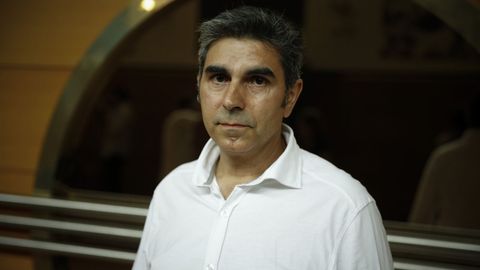 Jose Antonio Gayoso, herido en el accidente de Angrois y miembro de la plataforma de afectados.
