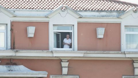Miembros y jugadores del Fuenlabrada confinados en el Hotel Finisterre