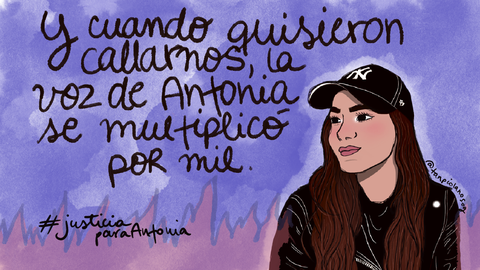Las redes sociales se han llenado de mensajes de apoyo, pidiendo justicia por la joven chilena