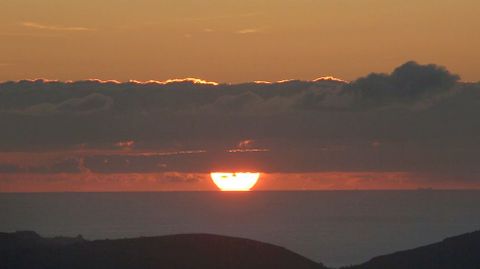 Puesta de sol desde el Pico de Meda