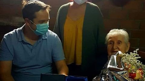 Esperanza Rabina fue homenajeda la semana pasada