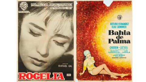 Carteles de «Rogelia» (1962) y «Bahía de Palma» (1962)
