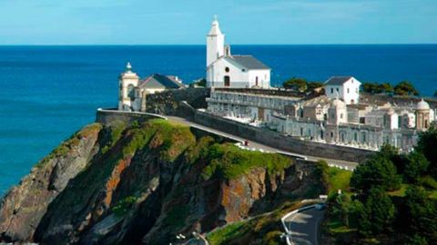 El cementerio de Luarca