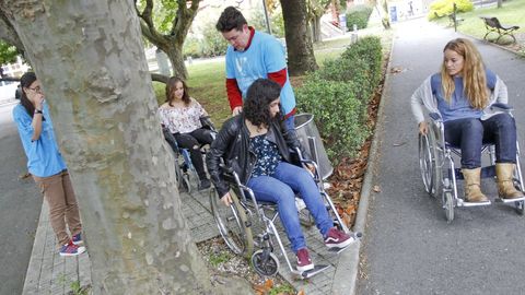 En la imagen, una campaña de sensibilización llevada a cabo por la ASCM en el campus
