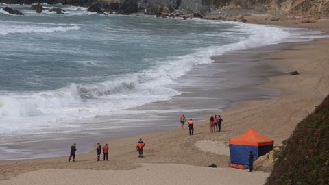 Muere un bañista en la playa de Ponzos, en Ferrol