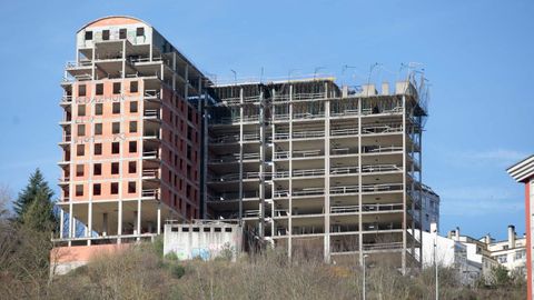 Los propietarios han tapado los accesos a O Garañón