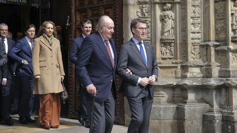 Juan Carlos I recibi en el 2018 el ttulo de Embajador de Honor del Camino de Santiago