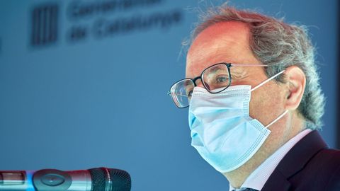 El expresidente de la Generalitat, Quim Torra