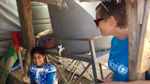 La asturiana Raquel Fernández, jefa de Comunicación y Alianzas Privadas de la misión de Unicef en el Líbano