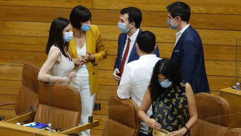 Debido a las medidas anticovid, no se ha permitido la asistencia de invitados que puedan presenciar la sesión consitutiva