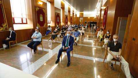 La sesión constitutiva ha seguido todas las recomendaciones sanitarias para evitar contagios.