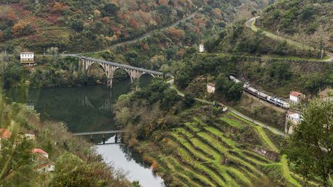 Donde el río Cabe se entrega al Sil