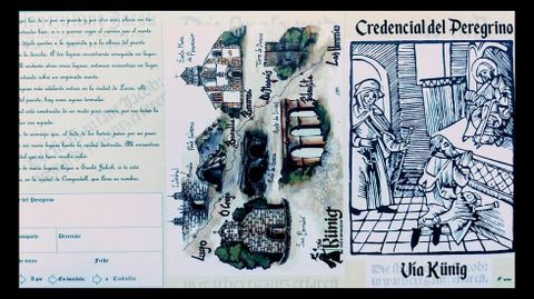 Credencial relativa a la Vía Künig