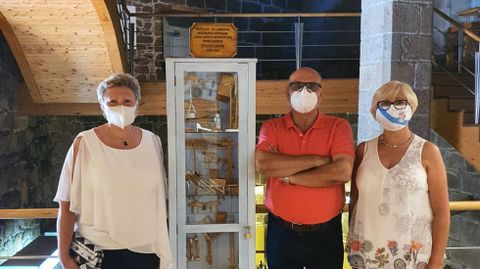 La exposición está en el castillo de Castro Caldelas