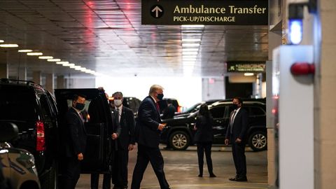 Donald Trump visitó el pasado viernes a su hermano en el hospital de Nueva York