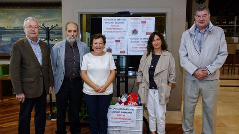 Imagen de archivo de la entrega de material escolar del 2019