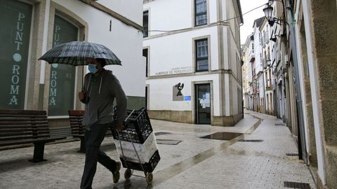 El albergue de peregrinos de Lugo está en la rúa das Nóreas