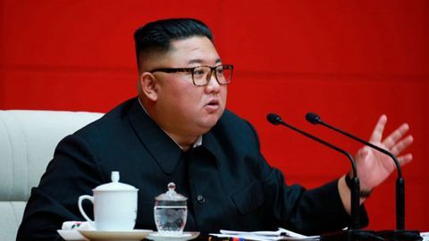 El líder de Corea del Norte, Kim Jong un
