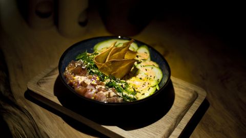 Una de las combinaciones que preparan en Poke by Art