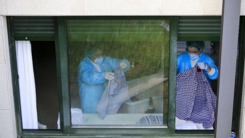 A finales de agosto, la Xunta tomaba el control del geriátrico de O Incio tras registrase un brote masivo