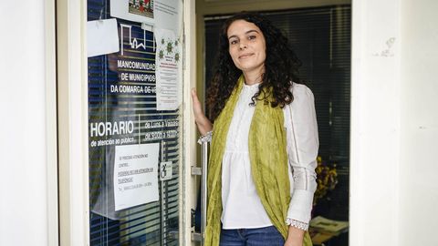 Lorena Álvarez, directora do Centro de Información á Muller de Verín.