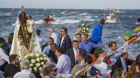 Procesión en Malpica el pasado año 2019