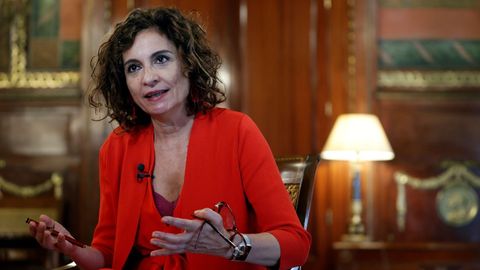 La ministra de Hacienda, María Jesús Montero