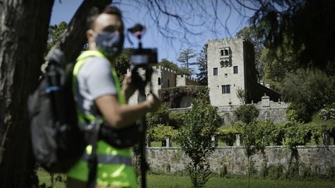 Imagen del Pazo de Meirás este miércoles