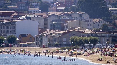 En la zona ribeirense de Coroso se ubican un gran número de edificios de segundas residencias