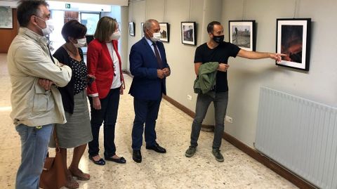 Inauguración de la muestra en la Casa de Cultura Lois Pereiro