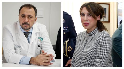 Julio García Comesaña y María Jesús Lorenzana