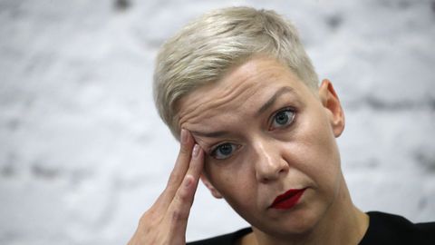 Maria Kolesnikova, una de las caras de la oposición en Bielorrusia