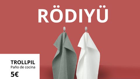 Publicidad de Ikea en asturiano
