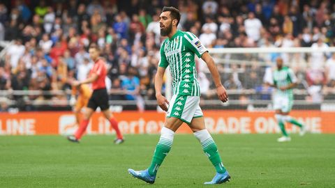 El santiagues Borja Iglesias esta con ganas de demostrar que es uno de los grandes de España y lo hara una temporada mas con la camiseta del Betis.