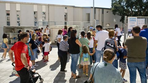 Vuelta al cole en Novo Mesoiro, en A Coruña