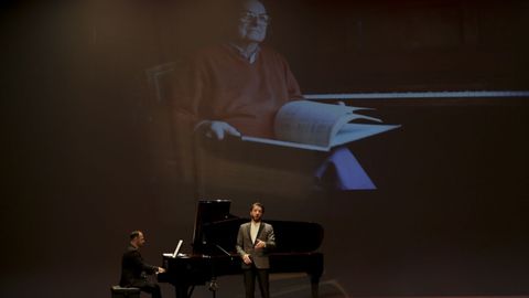 CONCIERTO DE BORJA QUIZA EN EL HOMENAJE A JULIO ANDRADE MALDE.