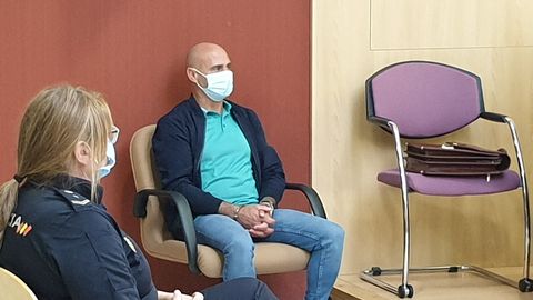 Ledo, durante el juicio