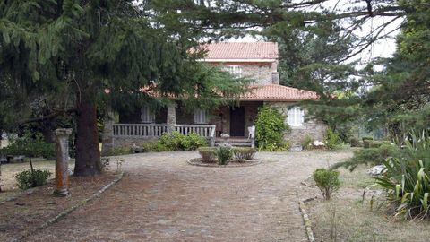 Casa de la familia Rosario Porto en Teo