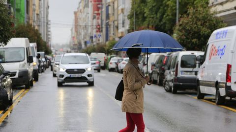 La Rúa da Pravia es una de las de más tráfico de Vilalba