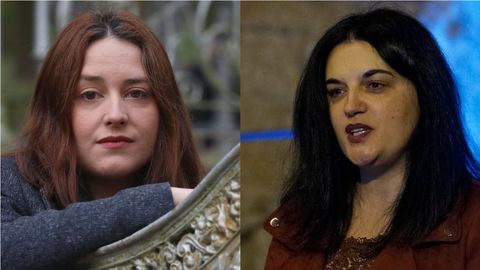 Berta Dávila (esquerda) e Olga Novo