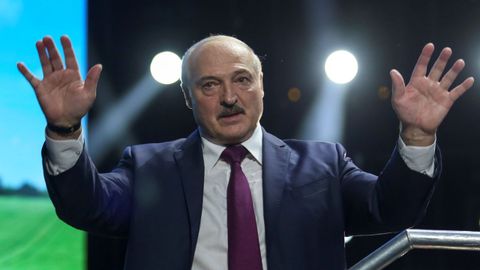 El presidente del pas, Alexander Lukashenko