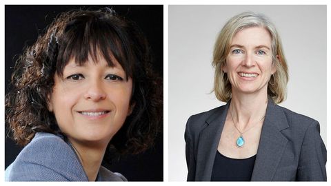 Emmanuelle Charpientier y Jennifer Doudna