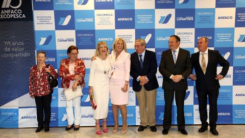 Parte de los asistentes a la entrega de medallas de la patronal el año pasado