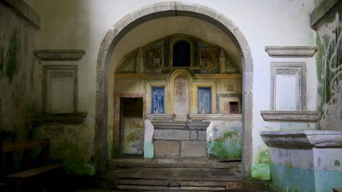 Interior de la iglesia de Soutomerille
