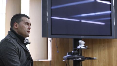 García Adán declarando en la Audiencia en el 2014
